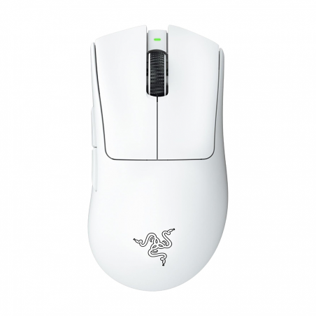 Miš Razer DeathAdder V3 Pro – Ergonomic Wireless Gaming Mouse – White Edition – EU Packaging RZ01-04630200-R3G1