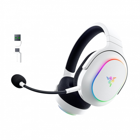 Slušalice Razer Barracuda X Chroma – Wireless Multi-Platform Gaming and Mobile Headset – White Edition – FRML Packaging RZ04-052