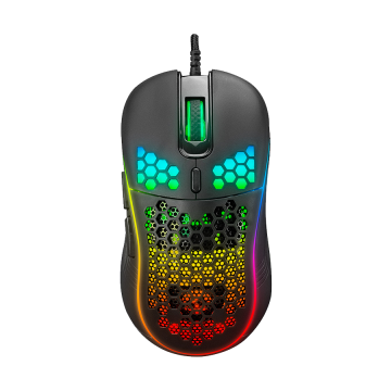 Miš Everest SM-G66 X-HOLE Usb Black 7D Optical 8000dpi LED Illuminated Gaming Mouse, 34921