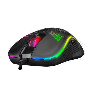 Miš Everest SM-G66 X-HOLE Usb Black 7D Optical 8000dpi LED Illuminated Gaming Mouse, 34921