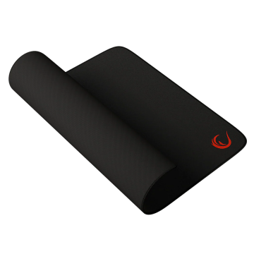 Podloga za miš gaming RAMPAGE BLITZ L 450x400x4mm sewing neutral fabric black gaming mouse pad, 41202