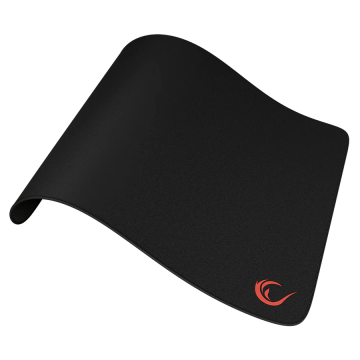Podloga za miš gaming RAMPAGE BLITZ L 450x400x4mm sewing neutral fabric black gaming mouse pad, 41202
