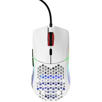 Miš Glorius gaming Race D RGB GD-GWHITE glossy white