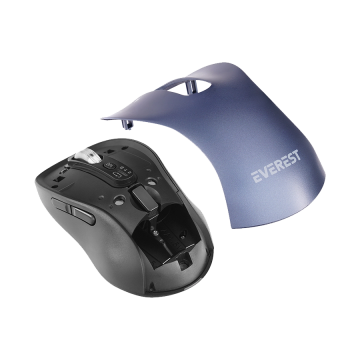 Miš Everest ETERNAL wireless black 2,4GHz