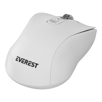 Miš Everest ETERNAL wireless white 2,4GHz