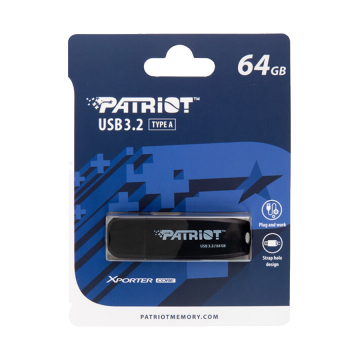 USB Memory stick PATRIOT USB 64GB, 3.2 Xporter Core PSF64GXRB3U