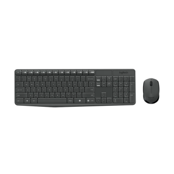 Tastatura + miš bežično Logitech MK235, crno, US layout, 920-007931