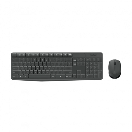 Tastatura + miš bežično Logitech MK235, crno, US layout, 920-007931