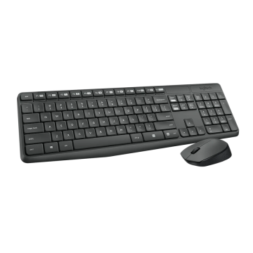 Tastatura + miš bežično Logitech MK235, crno, US layout, 920-007931
