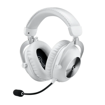 Slušalice sa mikrofonom, Logitech PRO X 2 LIGHTSPEED white, Wireless, Bluetooth, 3,5mm, 981-001269
