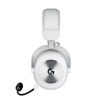 Slušalice sa mikrofonom, Logitech PRO X 2 LIGHTSPEED white, Wireless, Bluetooth, 3,5mm, 981-001269