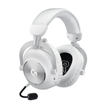 Slušalice sa mikrofonom, Logitech PRO X 2 LIGHTSPEED white, Wireless, Bluetooth, 3,5mm, 981-001269