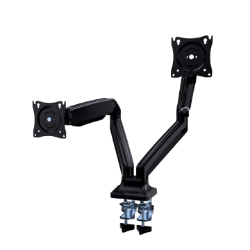 NOSAČ ZA DVA MONITORA GEMBIRD MA-DA2-03, montaža na stol, Full-motion, 17”-35”, up to 10 kg