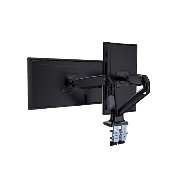 NOSAČ ZA DVA MONITORA GEMBIRD MA-DA2-03, montaža na stol, Full-motion, 17”-35”, up to 10 kg