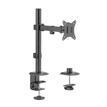 NOSAČ ZA MONITOR GEMBIRD MA-D1-03, montaža na stol, (rotate, tilt, swivel), 17”-32”, up to 9 kg