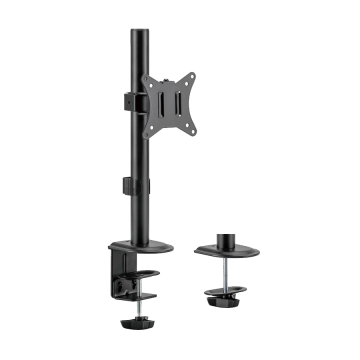 NOSAČ ZA MONITOR GEMBIRD MA-D1-02, montaža na stol, (rotate, tilt, swivel), 17”-32”, up to 9 kg