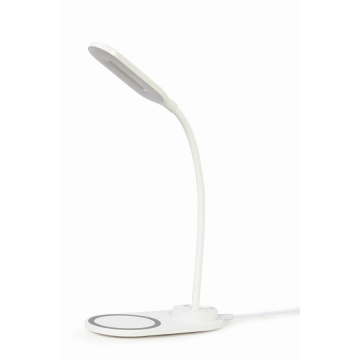 Desktop lampa + wireless charger GEMBIRD TA-WPC10-LED-01-MX