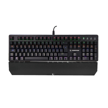 Tastatura gaming RAMPAGE KB-R91 Black USB Rainbow Backlight Water Proof BiH Layout Optical Switch, 32066