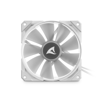 Ventilator Sharkoon Rebel F50 PWM ARGB White, 120mm