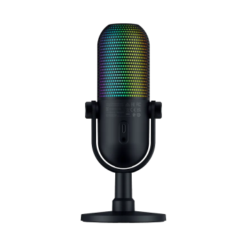 Mikrofon Razer Seiren V3 Chroma – RGB USB Microphone – FRML Packaging, RZ19-05060100-R3M1