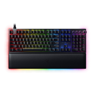 Tastatura Razer™ Huntsman V2 – Optical Gaming Keyboard (Clicky Purple Switch) – US Layout – FRML Packaging, RZ03-03930300-R3M1