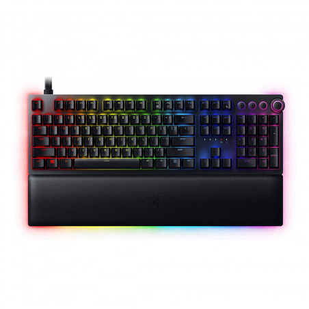 Tastatura Razer™ Huntsman V2 – Optical Gaming Keyboard (Clicky Purple Switch) – US Layout – FRML Packaging, RZ03-03930300-R3M1