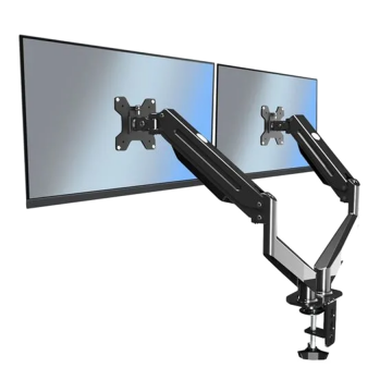 NOSAČ ZA DVA MONITORA ESPERANZA DESK HOLDER WITH GAS SPRING FOR 2 COMPUTER MONITORS 17″-27″ MACHE, ERW020