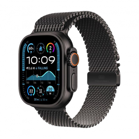 Apple Watch Ultra 2 Milanese MX5U3QA/A Black case 2024 LTE 49mm – Black/Black