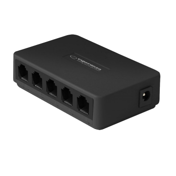 SWITCH 5 portni ESPERANZA ETHERNET SWITCH 10/100/1000 ONYX, ENS103