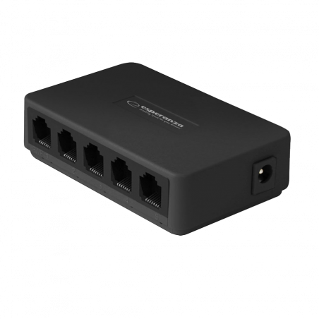 SWITCH 5 portni ESPERANZA ETHERNET SWITCH 10/100/1000 ONYX, ENS103