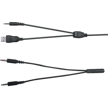 Slušalice sa mikrofonom SPEEDLINK TYRON RGB, PC/PS5/PS4/Xbox Series X/S/Switch/OLED/Lite, black, SL-860016-BK