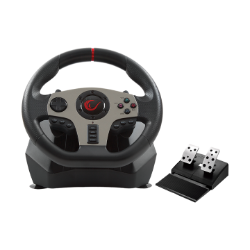 Volan i pedale gaming RAMPAGE V900-S PS3/PS4/PC/XBOXONE/XBOX360/SWITCH 6 in 1 Pedal Racing/Steering Wheel, 32939