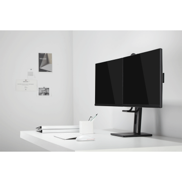 NOSAČ STALAK ZA DVA MONITORA GEMBIRD MS-D2-01, do 27”, up to 6 kg
