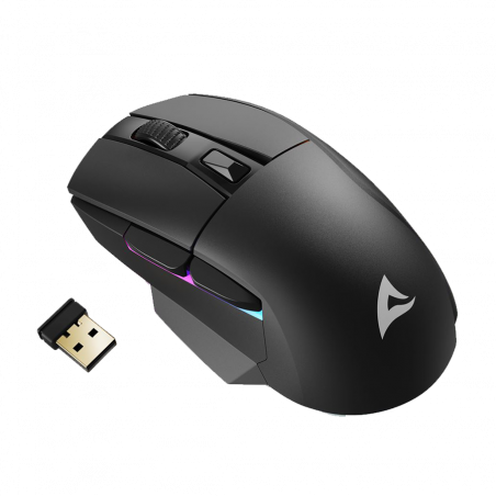 Miš SHARKOON gaming wireless/wired Skiller SGM50W Black