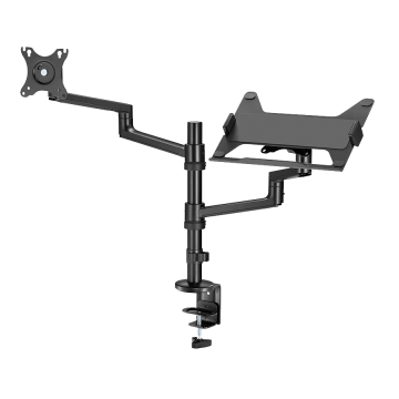NOSAČ ZA MONITOR I LAPTOP GEMBIRD MA-DA-04, montaža na stol, monitors up to 32″ and notebooks up to 17,3″