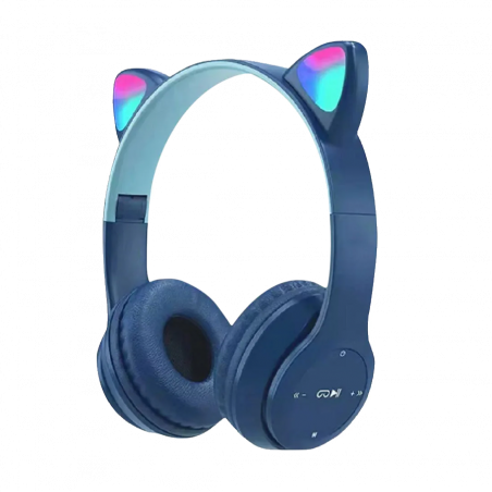 Slušalice za djecu bluetooth cat P47M navy blue