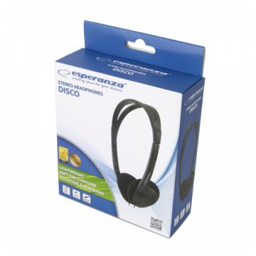 Slušalica ESPERANZA stereo audio DISCO EH119