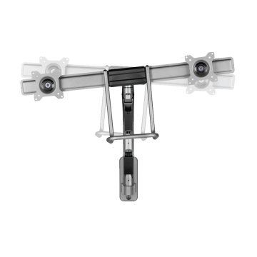 NOSAČ ZA DVA MONITORA GEMBIRD MA-WA2-02, montaža na zid, 17”-32”, up to 8 kg