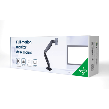 NOSAČ ZA MONITOR GEMBIRD MA-DA1-03, montaža na stol, (tilting), 17”-35”, up to 10 kg