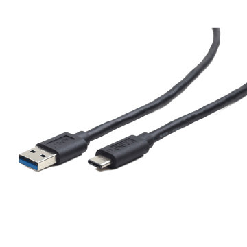 USB 3.0 AM do Type-C kabl (AM/CM),3 m CCP-USB3-AMCM-10, crni