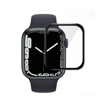KALJENO STAKLO HARD PMMA FULL GLUE WATCH PROTECTOR ZA APPLE WATCH SERIES 7 45MM