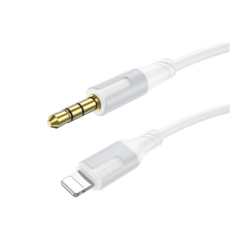USB audio konverter BOROFONE BL19 Creator digital audio conversion cable iPhone/lightning white