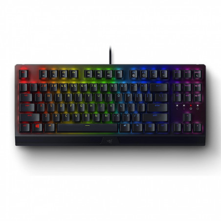Tastatura Razer™ BlackWidow V3 Tenkeyless – Mechanical Gaming Keyboard (Yellow Switch) – US Layout, FRML packaging, RZ03-0349180