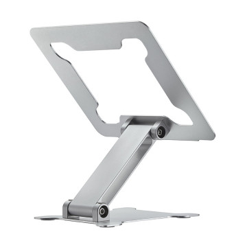 Postolje za notebook riser stand preklopivi, silver GEMBIRD, NBS-D1-03