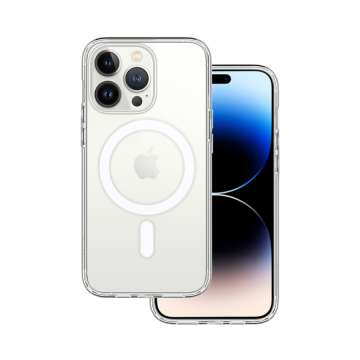 ZAŠTITNA MASKA AKRILNA MAGSAFE NAVLAKA ZA IPHONE 13 PRO PROZIRNA