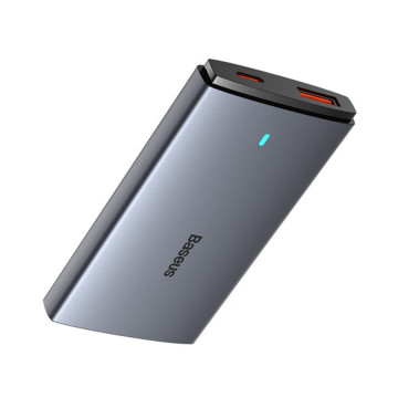 PUNJAČ BASEUS GAN5 PRO – USB + TYPE- C – QC 3.0 PD 3.0 100W 3A SA KABLOM TYPE- C TO TYPE – C (CCGP090202) BIJELI