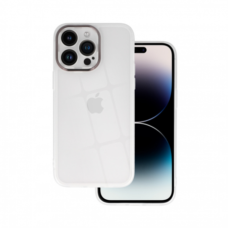 ZAŠTITNA MASKA ZA SOČIVA ZA IPHONE 13 PRO BIJELA PROZIRNA