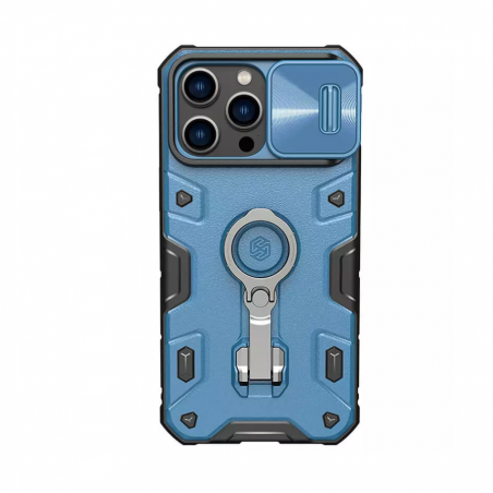 ZAŠTITNA MASKA NILLKIN CAMSHIELD ARMOR PRO MAGNETNA FUTROLA ZA IPHONE 14 PRO MAX PLAVA