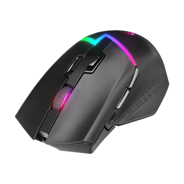 Miš gaming RAMPAGE DROP M3, black, RGB, wireless, 10000dpi 10D