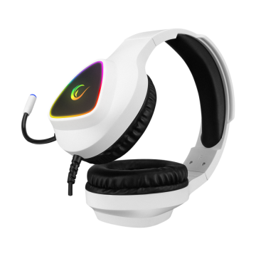 Slušalice sa mikrofonom gaming RAMPAGE M7 MONCHER white, RGB LED, USB 7.1